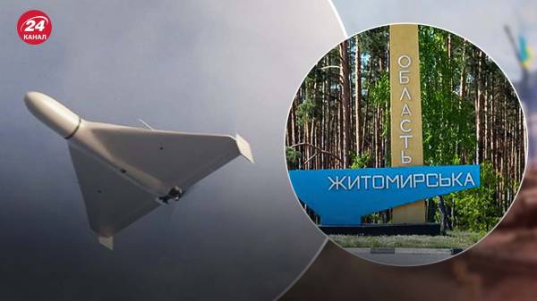 Нічна атака дронів: в Житомирській області розповіли про пошкодження