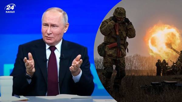 “Только не Россия”: Путин “нашел виновных” в войне против Украины