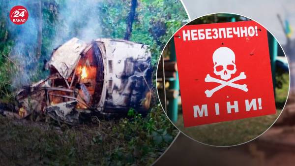 На Харьковщине машина подорвалась на мине: на месте обнаружили фрагменты тела младенца