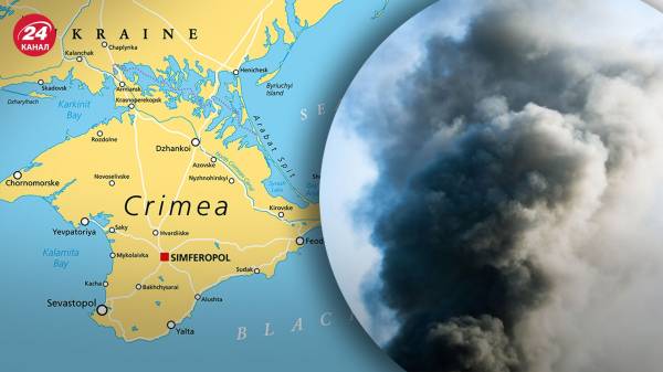 В Криму пролунала серія вибухів: палає аеродром “Саки”
