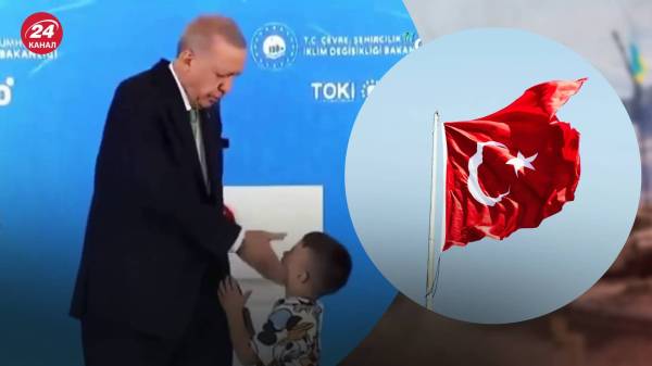 Эрдоган дал пощечину ребенку, который якобы отказался целовать ему руку: СМИ показали видео
