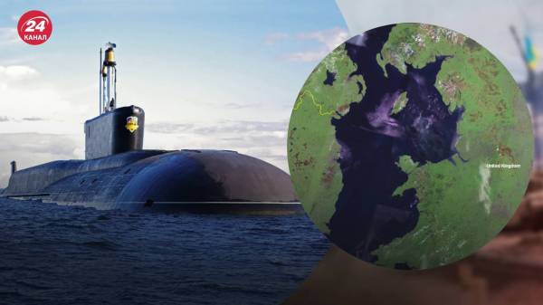 Ударні підводні човни Росії двічі бачили поблизу Ірландського моря, – Bloomberg