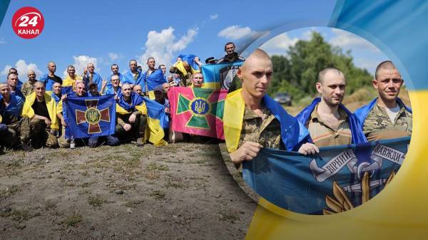 95 украинских защитников освобождены из российского плена