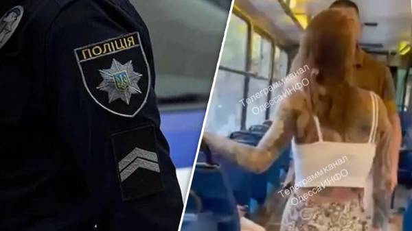 Ображав кондукторку та побив дівчину: п’яний чоловік спричинив конфлікт в одеському тролейбусі