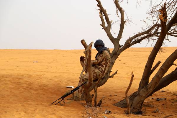 СМИ показали повстанцев в Мали, которые держат украинский флаг после разгрома вагнеровцев