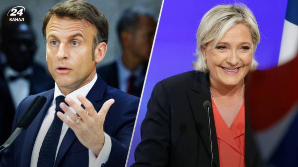 Парламентські вибори у Франції: Макрон і Ле Пен прокоментували результати першого туру