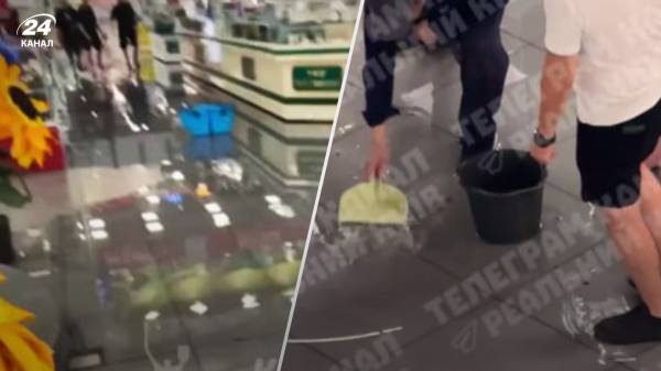 Торговый центр в Киеве затопило во время грозы: в сети показали кадры