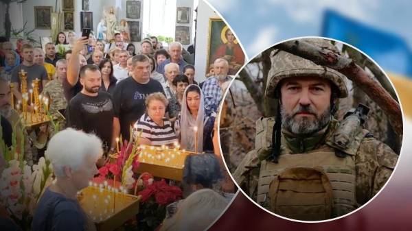 Умань попрощалась с бывшим мэром: Александр Цебрий погиб на фронте