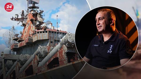 Близнюк “Москви”: командувач ВМС розповів про крейсер “Україна”
