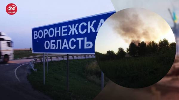 Воронезьку область атакували дрони: росіяни бідкаються на гучну детонацію та пожежу