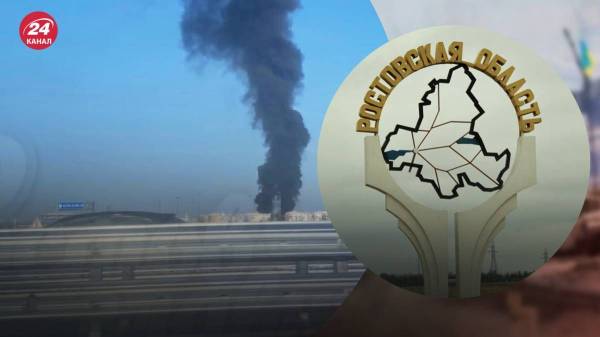 Момент удару БпЛА по нафтокомбінату “Атлас” у Росії потрапив на відео