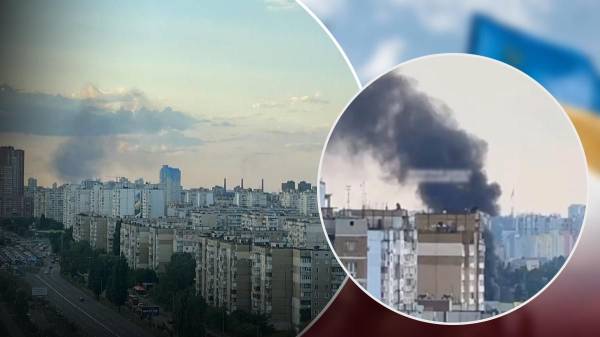 На Троєщині – масштабна пожежа: у ДСНС Києва відповіли, що загорілось