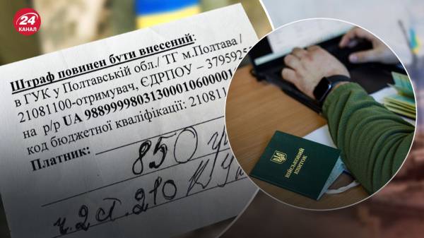 Мобилизация в Украине: могут ли ТЦК выписать штраф за несвоевременное обновление данных