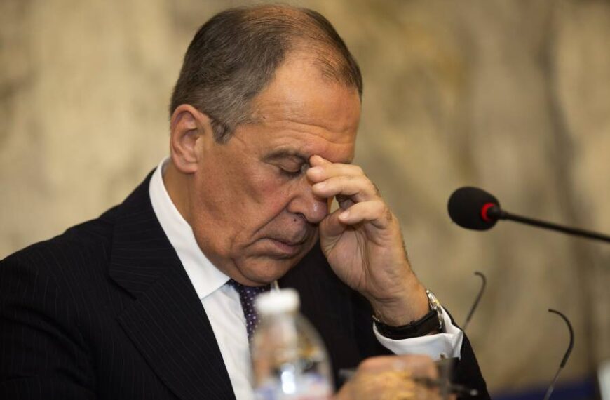 “На**г я сюда прішол”: глава МЗС Росії Лавров вкотре сконфузився