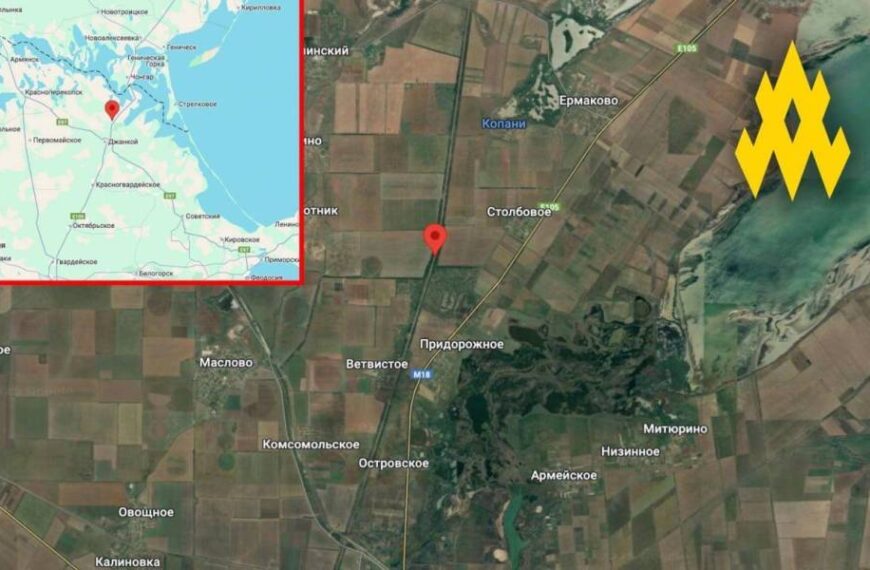 “Атеш” завадив перекиданню пального з окупованого Криму