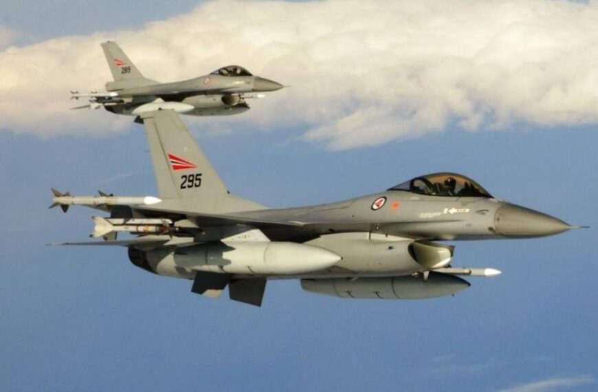 Норвегія передає Україні значно більше винищувачів F-16, ніж заявляла офіційно
