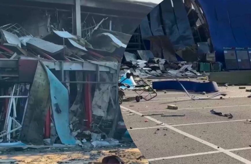 Окупанти повністю знищили торгівельний центр “Епіцентр” на Дніпропетровщині