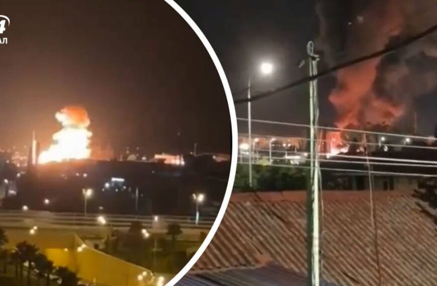 Найбільша дронова атака на Сочі: уражено нафтобазу міжнародного аеропорту