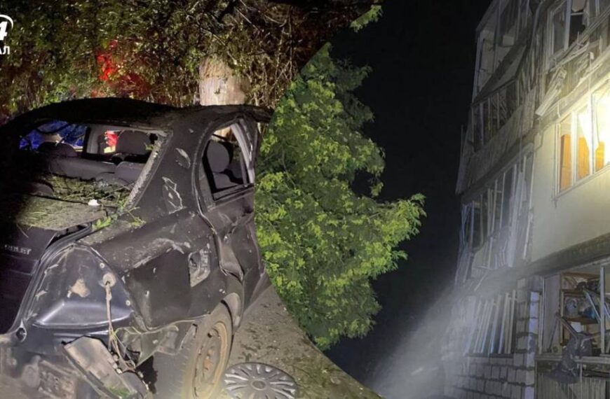 Атака БпЛА на Київщину: є постраждалі, пожежі та руйнування