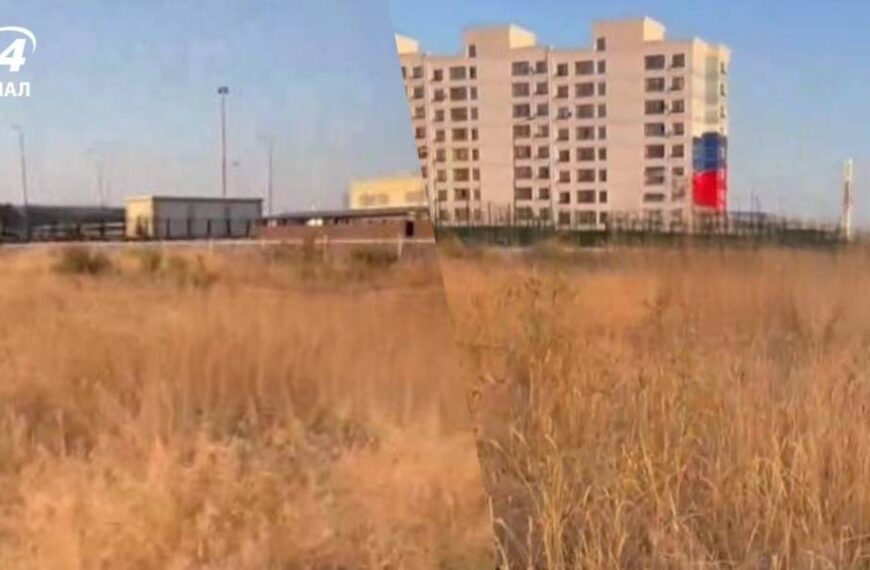 Андрющенко показав, на що перетворився новий “елітний” район у Маріуполі, який відвідував Путін