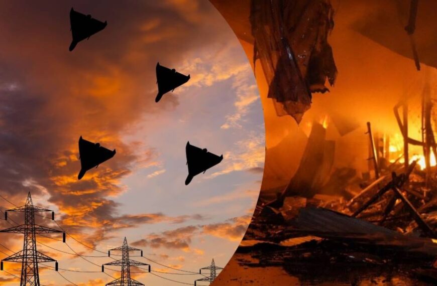 Нічна атака “Шахедами”, вибухи лунали в низці областей: хронологія 1247 дня війни