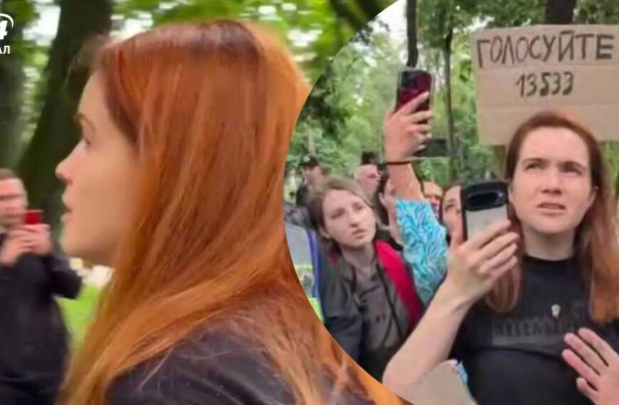 “Іди на роботу”: Безугла посварилася з мітингувальниками під Верховною Радою