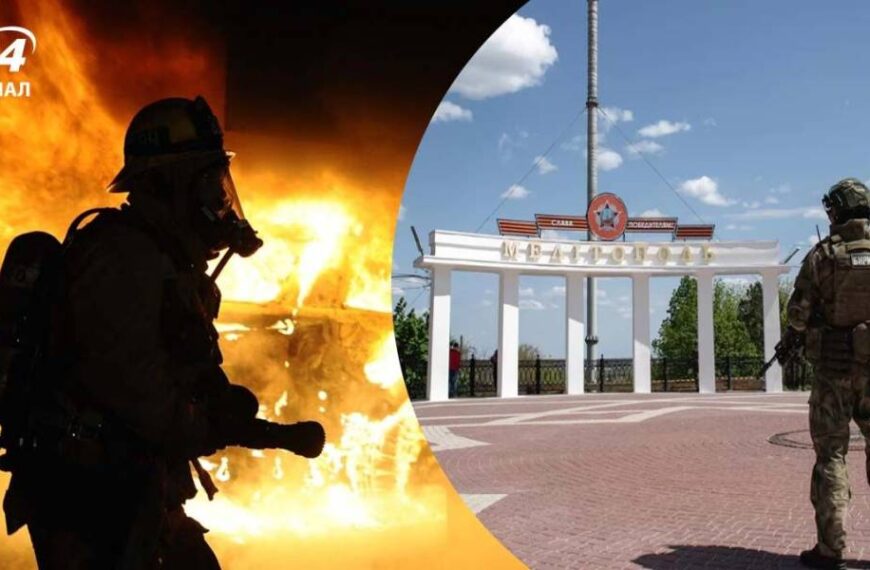 Детонувало добу, – Андрющенко поділився деталями потужних вибухів в окупованому Мелітополі