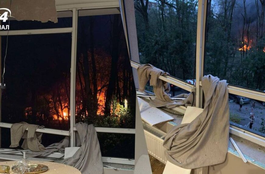 Лягла в коридорі і це мене врятувало, – дім ведучої 24 Каналу постраждав від обстрілу