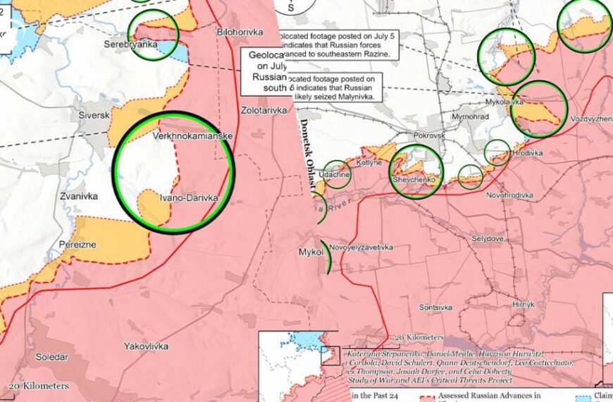 Окупанти просунулися на Куп’янському та Покровському напрямках, ЗСУ – на Сіверському: карти ISW