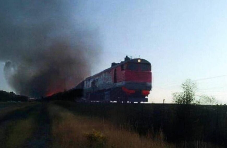 Порушена логістика росіян: в Криму ССО вдарили по ворожому потягу з пальним