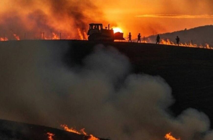 Рідкісний вогняний смерч стався у Португалії: у мережі показали страшні кадри