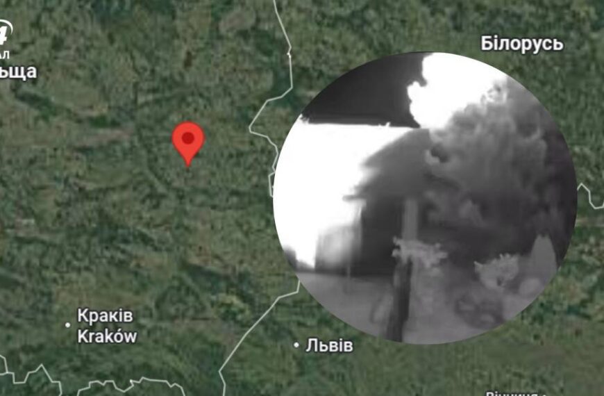 Нічний вибух у Польщі: показуємо на карті, як далеко до Варшави та кордону з Україною