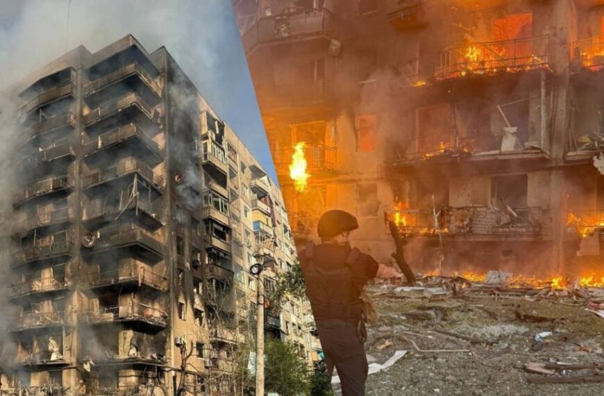 Костянтинівка у вогні та без газу: від ранку Росія пошкодила 21 багатоповерхівку