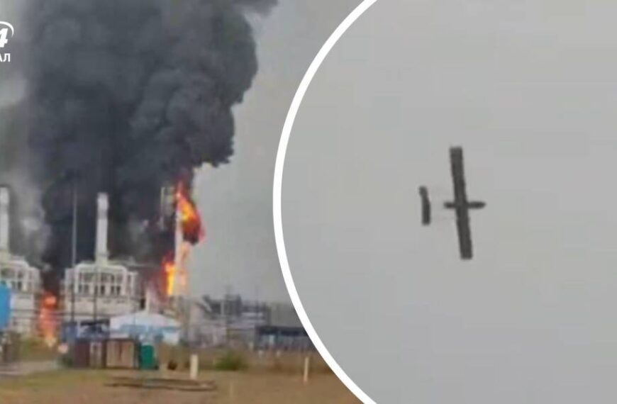 Дрони атакували порт Усть-Луга в Ленінградській області: вогонь охопив нафтовий термінал
