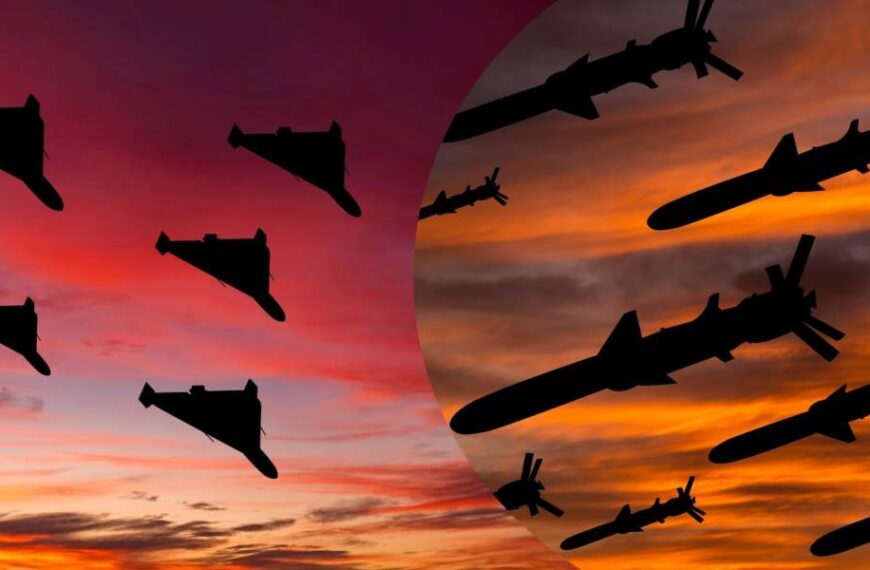 Вночі ворог атакував 614-ма засобами повітряного нападу: скільки летіло ракет і дронів