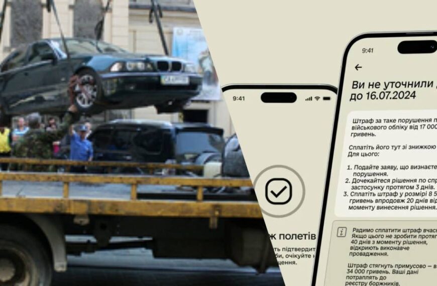 Вилучення авто за ухилення від мобілізації: кому загрожує і за яких умов