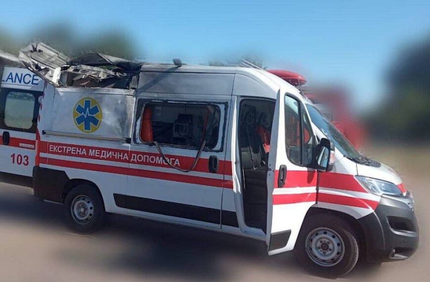 Росіяни вдарили по “екстренці” на Херсонщині