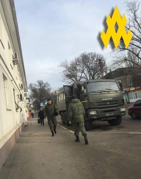 Партизани зафіксували нову групу російських солдатів, які прибули до окупованого Джанкоя