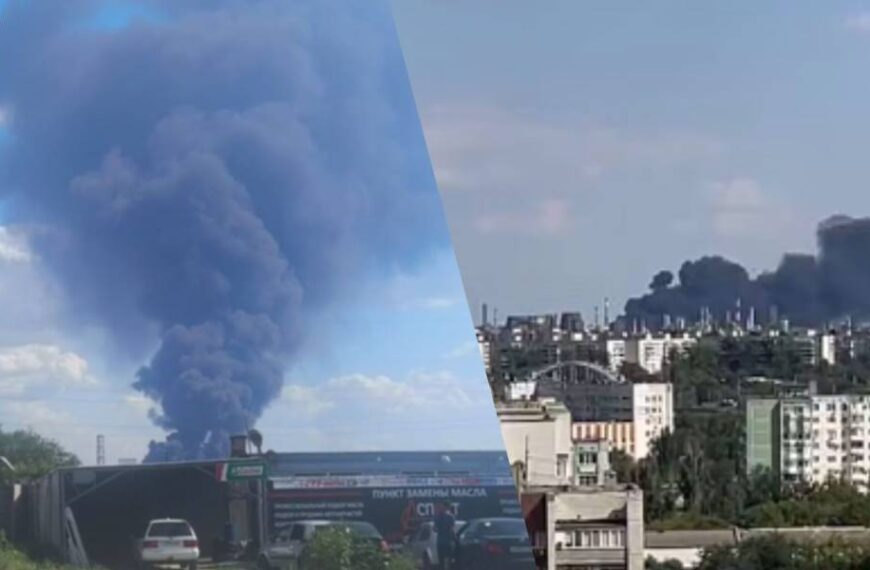 У Волгограді знову сталось займання на НПЗ