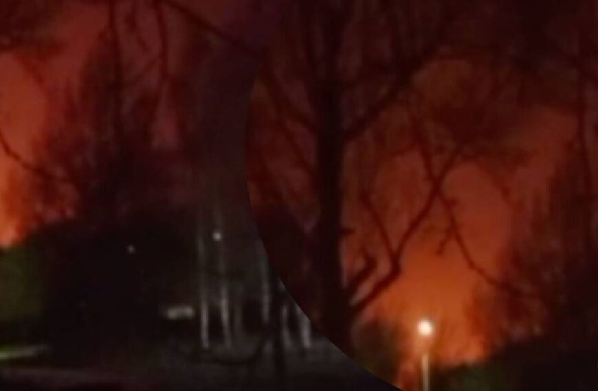 У російському Чапаєвську дрони атакували завод з виробництва вибухівки “Промсинтез”