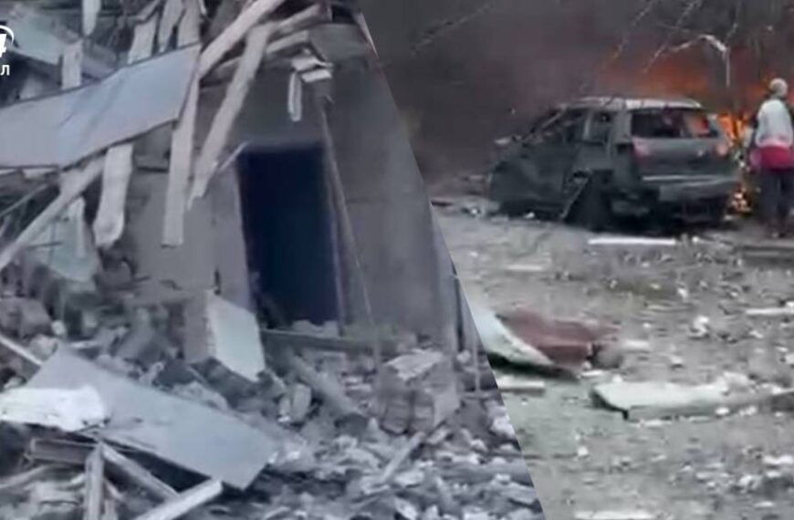 Росія вдарила КАБом по центру Куп’янська: снаряд влучив у 5-поверхівку, є постраждалі