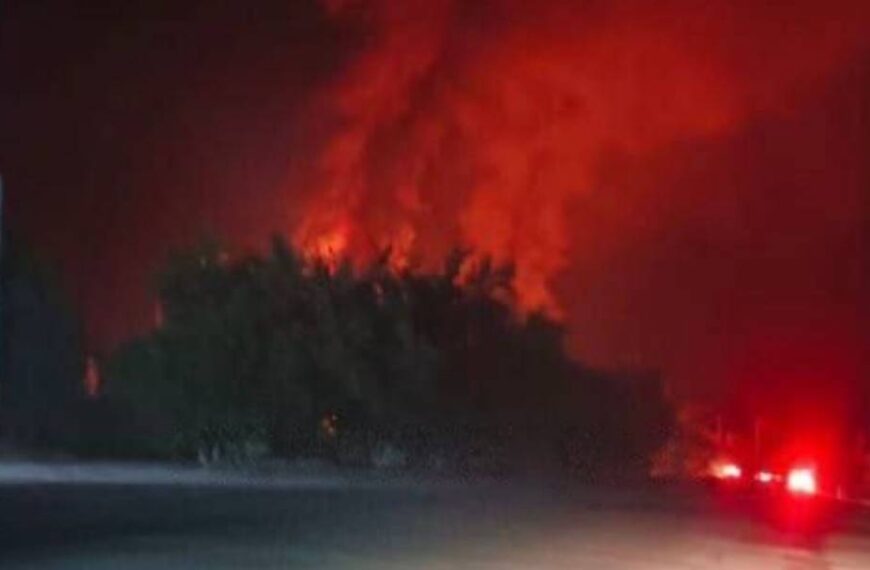 Росію атакували дрони: могла горіти електропідстанція, що живить залізницю