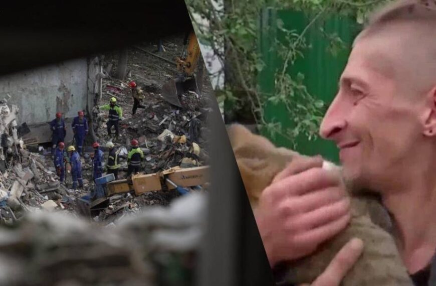 Залишились тільки домашні улюбленці: киянин про наслідки російського обстрілу