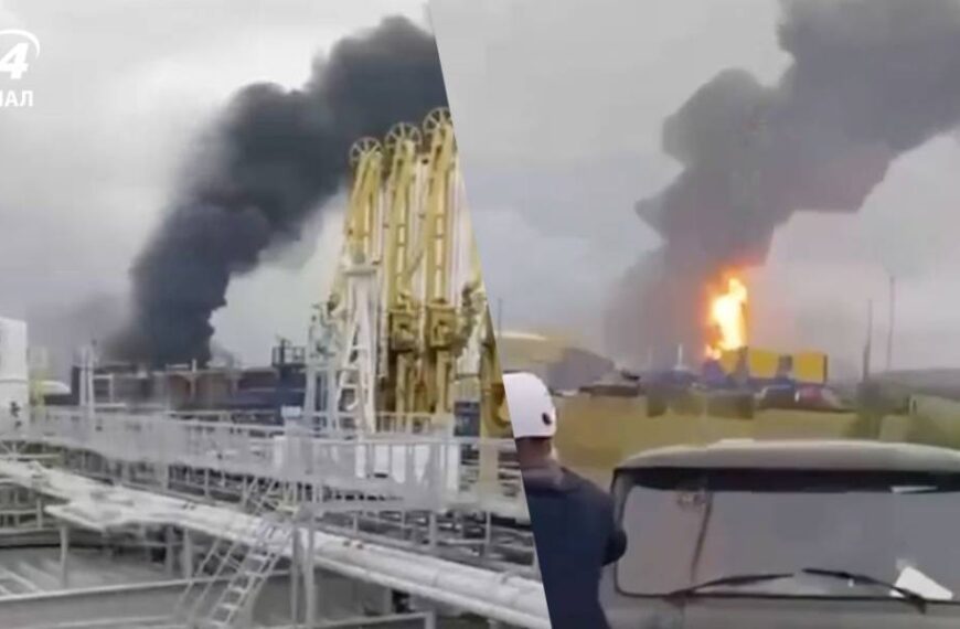 СБУ та ССО у День Незалежності “привітали” росіян ударом по Усть-Лузі