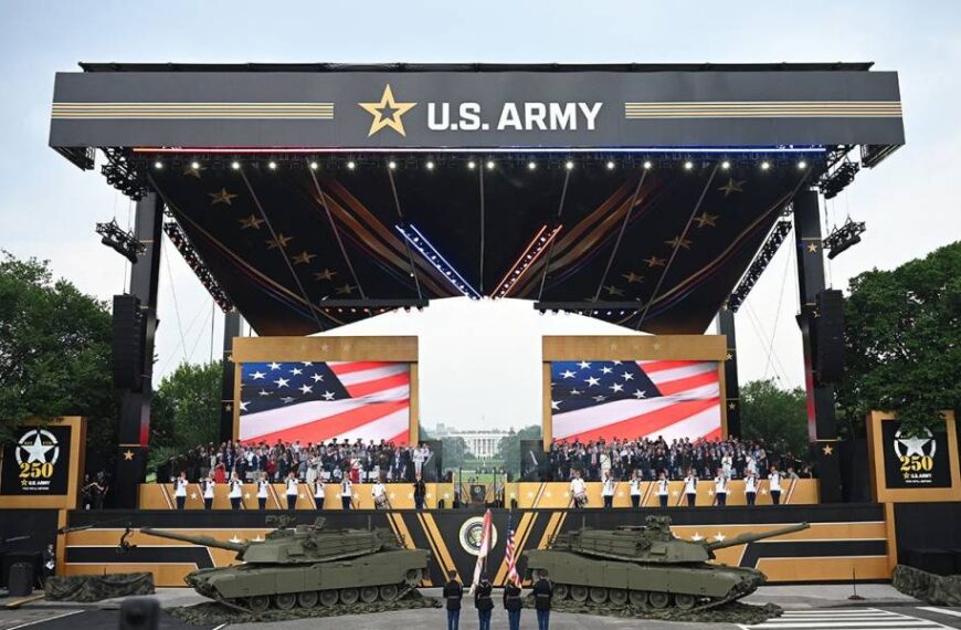 Військовий парад у Вашингтоні: як проходить святкування 250-річчя армії США