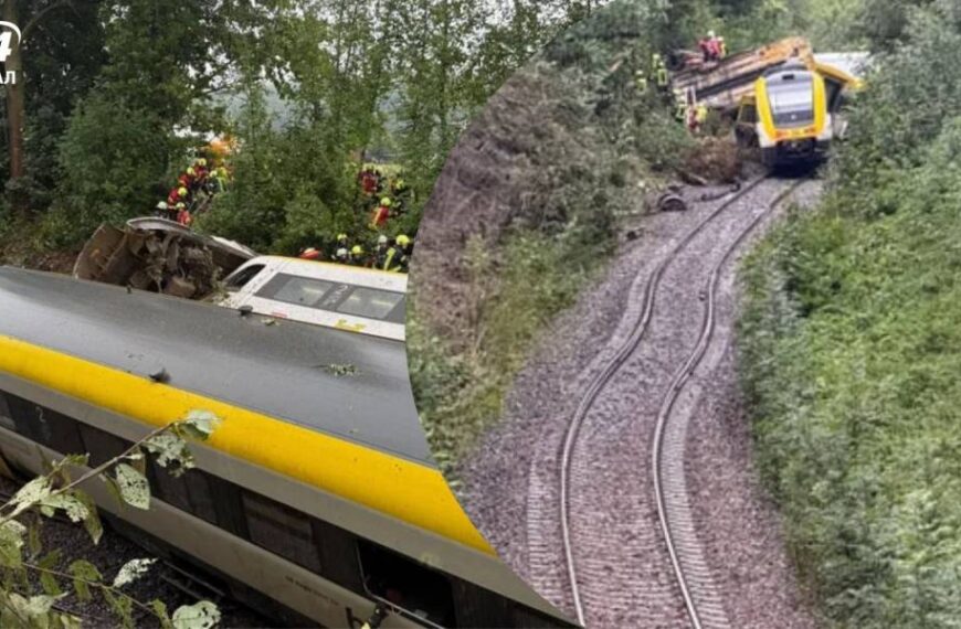 У Німеччині зійшов з рейок пасажирський потяг: попередньо відомо загиблих і багато постраждалих