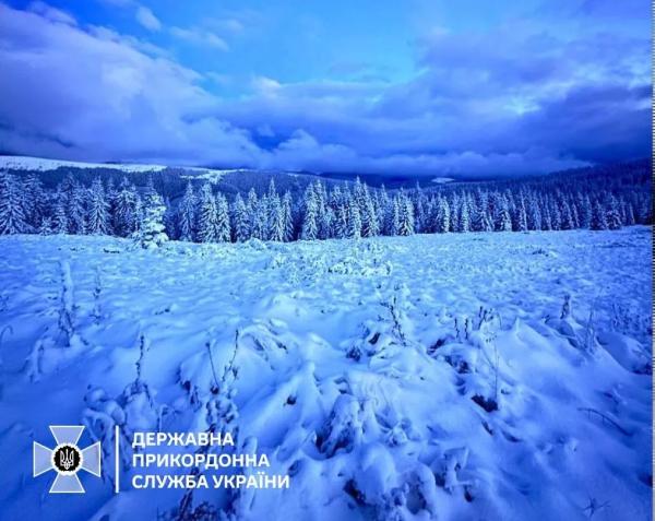 Двометрові замети: прикордонники показали світлини засніженого українського кордону