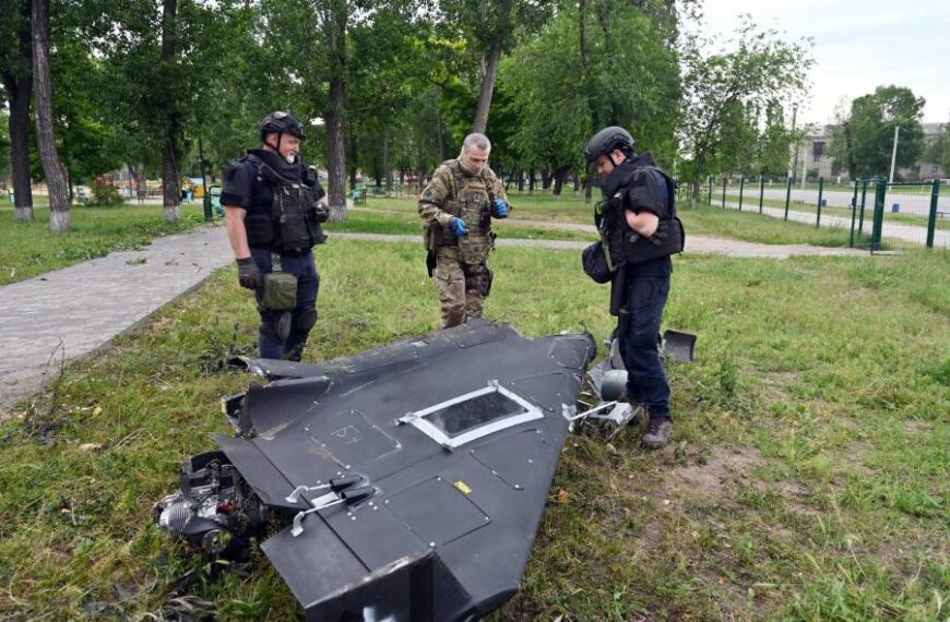 В одному з районів Запоріжжя виявили бойову частину ворожого дрона