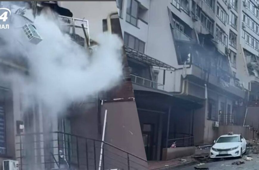 ЗМІ показали моторошні кадри зруйнованого ЖК у Києві після атаки