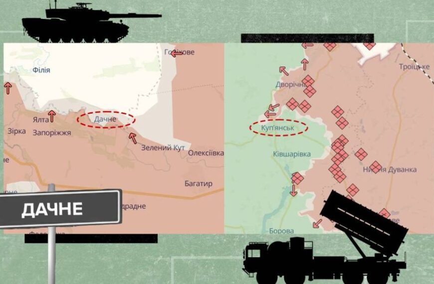 Росія закріпилася на Дніпропетровщині і зайшла у Куп’янськ: як змінилася лінія фронту за тиждень